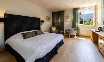 Chambre Le Viscos Hôtel de charme dans les Pyrénées à Saint-Savin - Hôtel restaurant de charme 4 étoiles